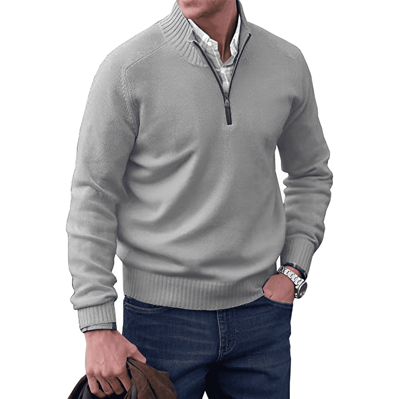 Iversen™ Aksel - luksuriøs cashmerepullover