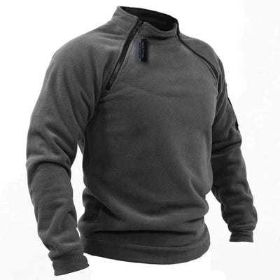 Iversen™ Torsten - Militærstil Fleece-Pullover