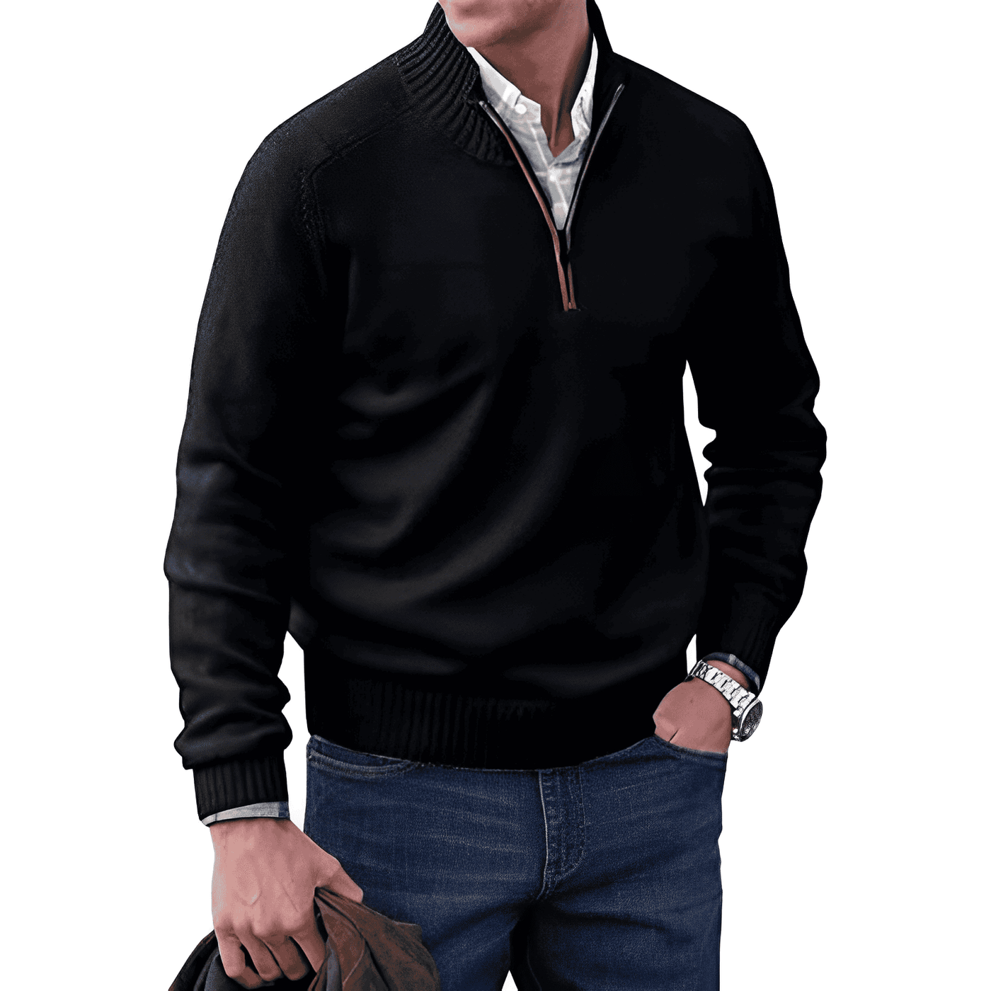 Iversen™ Aksel - luksuriøs cashmerepullover