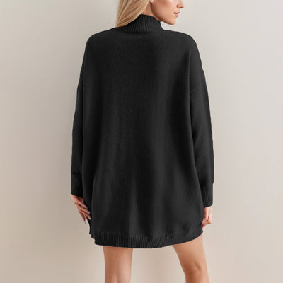 Iversen™ Leila - minimalistisk elegant longline-pullover