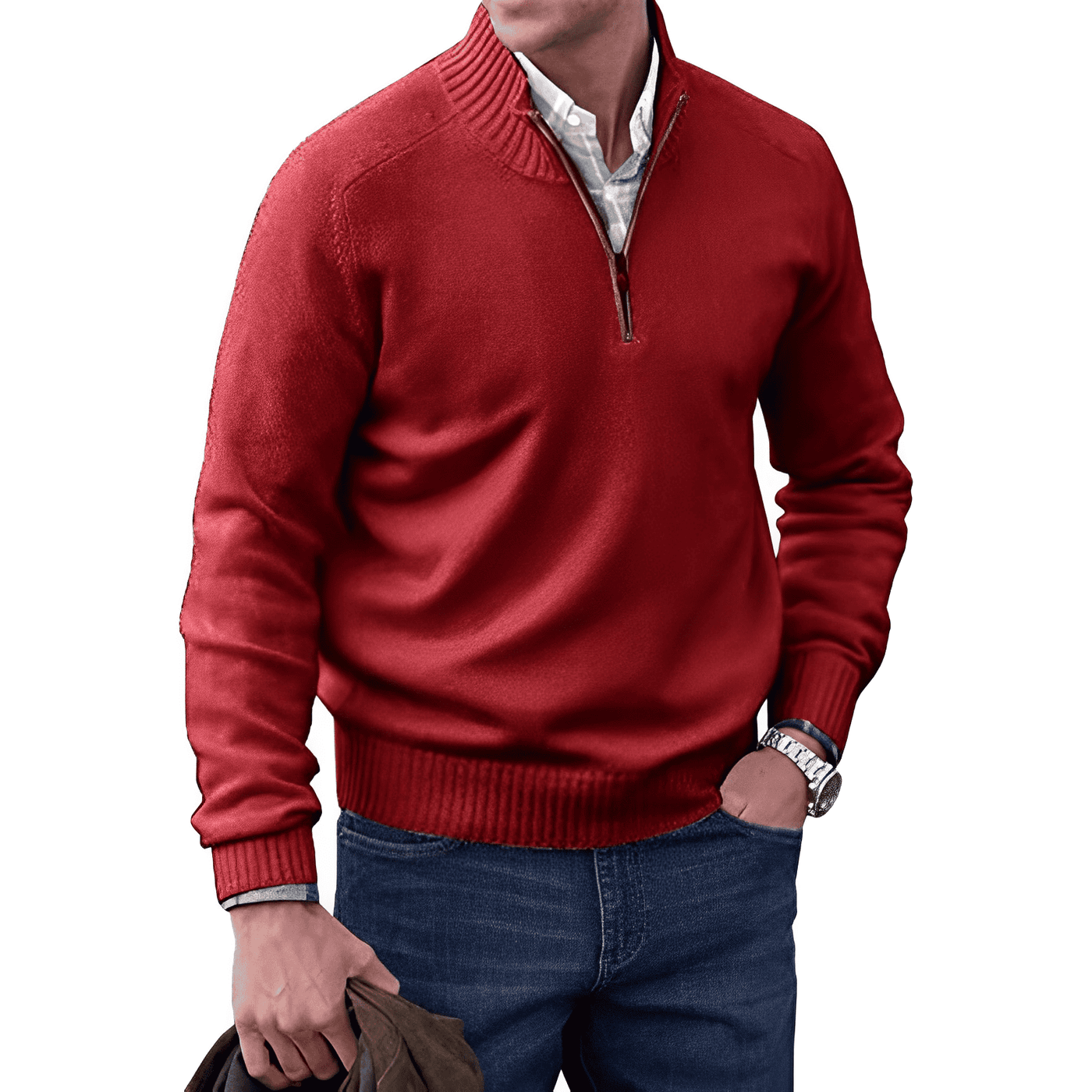 Iversen™ Aksel - luksuriøs cashmerepullover