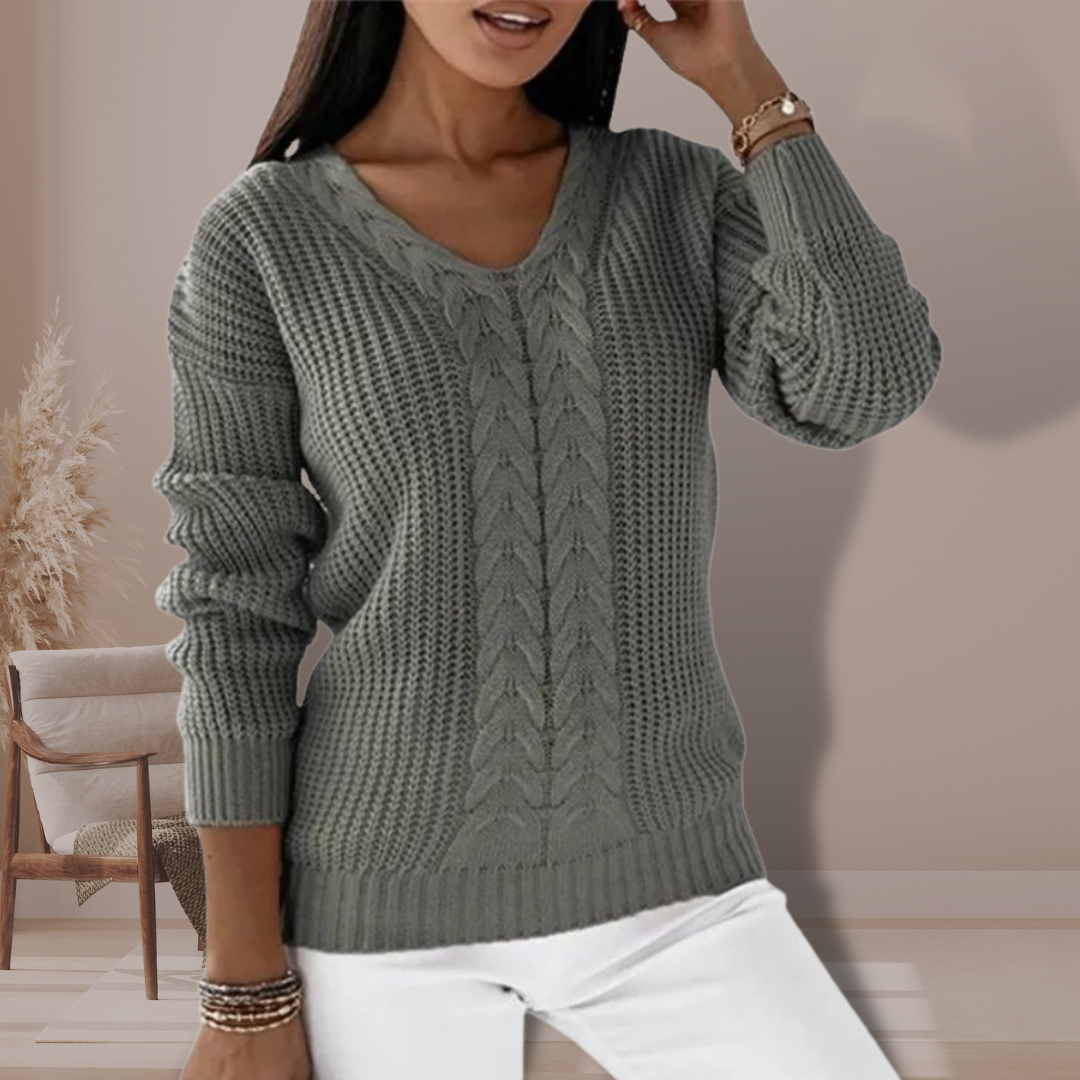 Iversen™ Verena -  Strikket Sweater