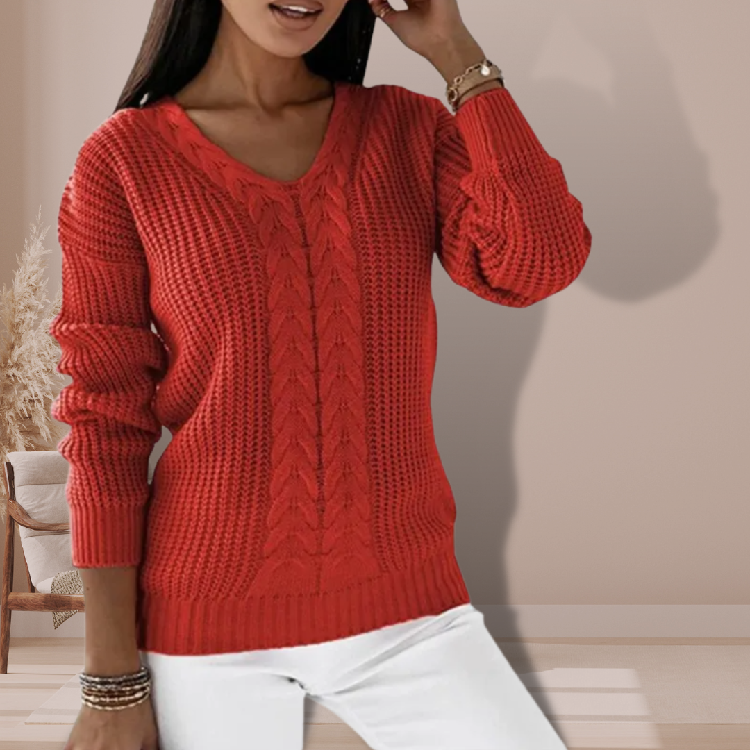 Iversen™ Verena -  Strikket Sweater