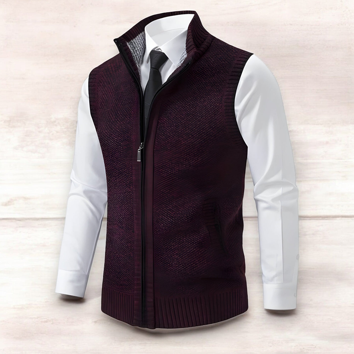 Iversen™ Nalim | Elegant Strikket Vest